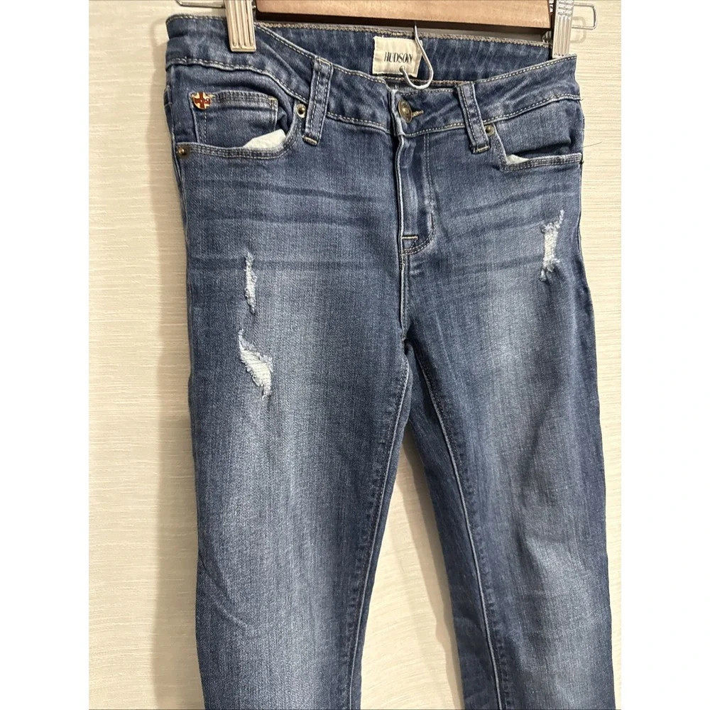 Hudson Jeans Youth 14 Blue  Slim Straight Stretch Denim Casual Back To School